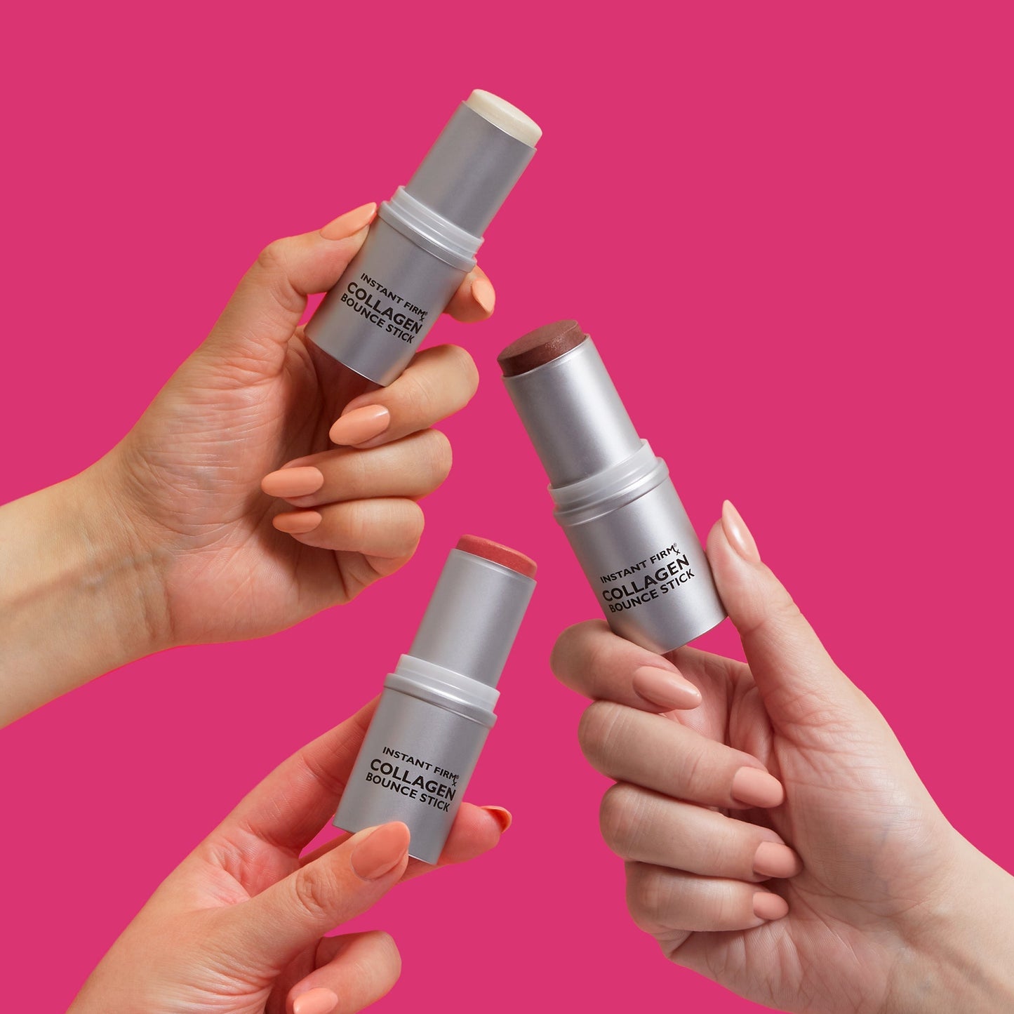 FULL-SIZE Instant FIRMx Collagen Bounce Sticks 3-Piece Bundle